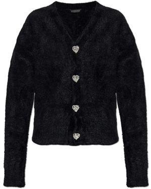 Balenciaga Truien & Vesten ,Zwart ,Cardigan