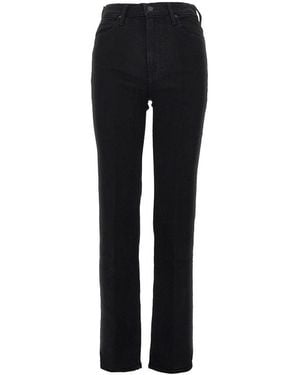 Mother Jeans ,Zwart ,Katoen The Kick It Straight Jeans