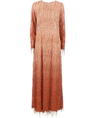 Clips Maxi Dresses - Arancione