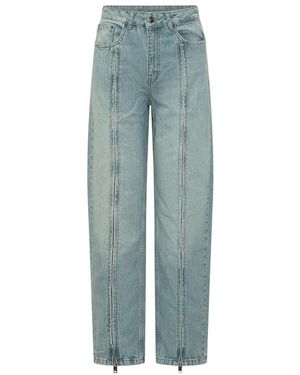 ROTATE BIRGER CHRISTENSEN Straight Jeans - Azul