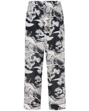 Moschino Straight Trousers - Grey