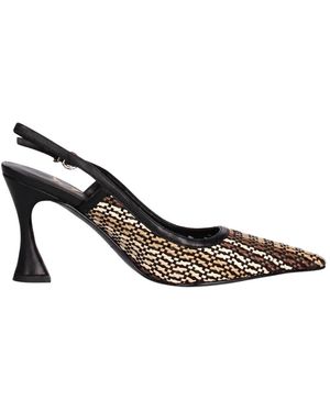 Marc Ellis Schoenen ,Veelkleurig ,Leer Silvana Plus Slingback Pomp - Metallic