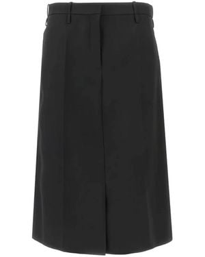 Jil Sander Midi Skirts - Zwart