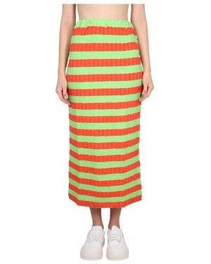 Sunnei Midi Skirts - Giallo
