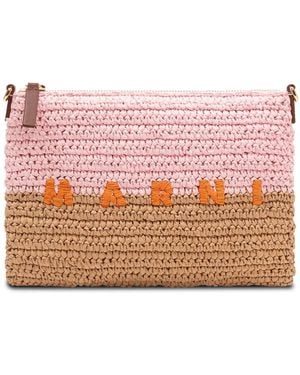 Marni Flat Pochette - Pink