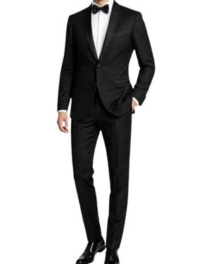 Bharnaba Single Breasted Suits - Nero