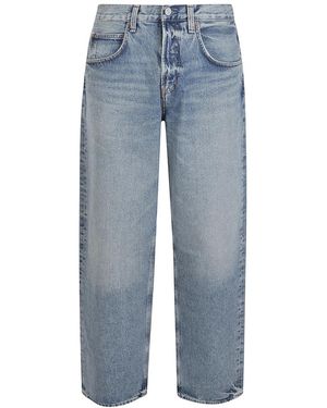 Agolde Straight Jeans - Bleu
