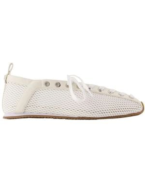 Ganni Ballerina Shoes - White