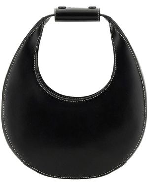 STAUD Tassen ,Zwart ,Leer Moon Bag