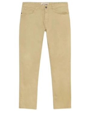 Trussardi Broeken ,Katoen Il 370 Slim Fit - Naturel