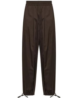Blanca Vita Straight Trousers - Marrone