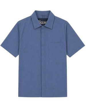 Herno Short Sleeve Shirts - Azul