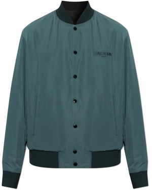 Balmain Omkeerbare Bomberjack - Groen