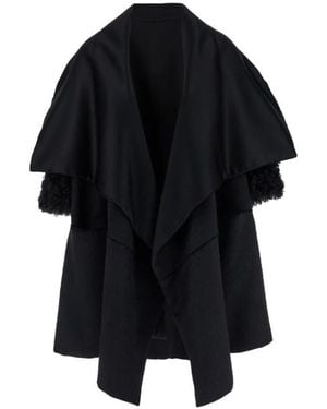 Alberta Ferretti Capes - Black