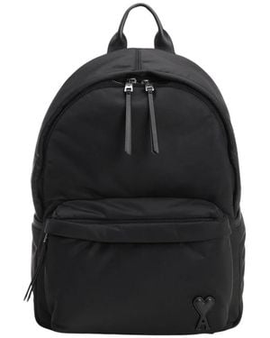 Ami Paris Backpacks - Negro