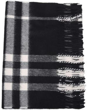 Burberry Winter Scarves - Black