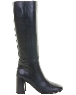 Hogan Heeled Boots - Black