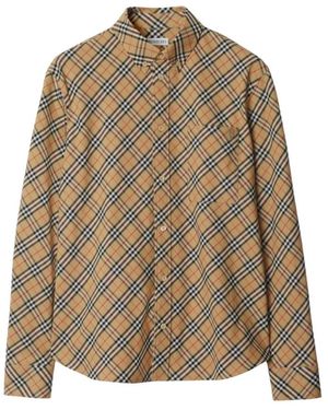 Burberry Casual Shirts - Neutro