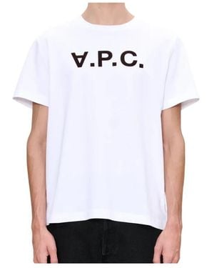 A.P.C. T-Shirts - White