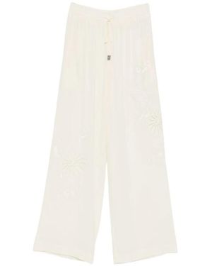 Ermanno Scervino Wide Trousers - White