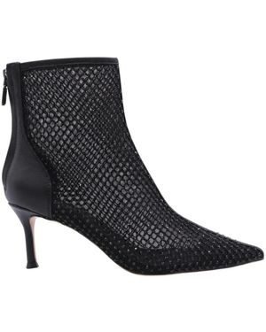 Lola Cruz Heeled Boots - Black