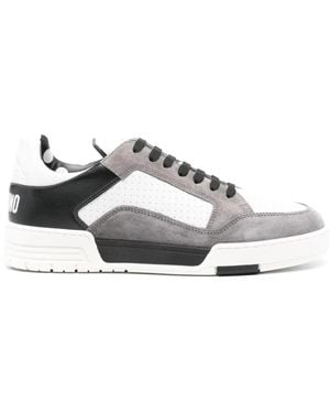 Moschino Bunte sneakers mit teddybärmotiv - Grau