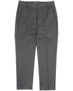 Dondup Cropped Trousers - Gris