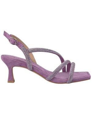 Alma En Pena. Sandalen Mit Riemen - Lila