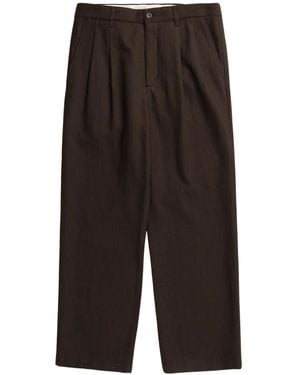 Norse Projects Straight Trousers - Black