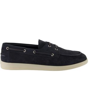 Prada Suede Moccasins - Zwart