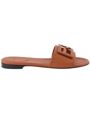 Fendi Sliders - Brown