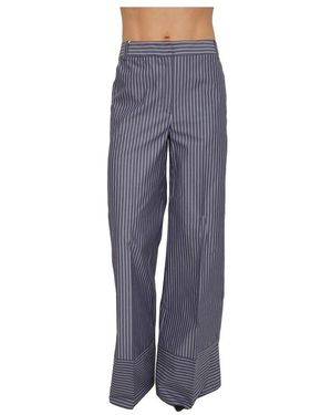 iBlues Broeken ,Blauw ,Katoen Pantalone Lungo