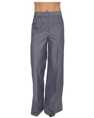 iBlues Wide Trousers - Bleu