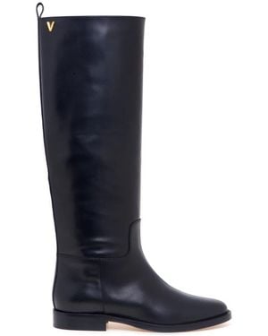 Via Roma 15 High Boots - Blue