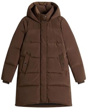 Woolrich Down Jackets - Marrone