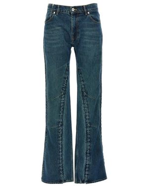 Y. Project Flared Jeans - Azul