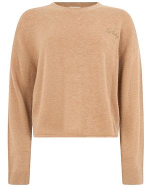Autry Round-Neck Knitwear - Neutro
