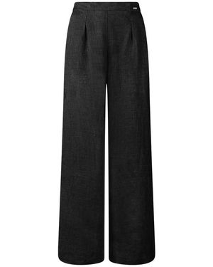 Bomboogie Wide Trousers - Negro