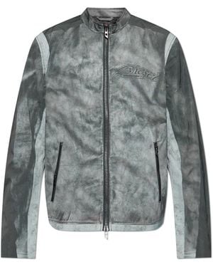 DIESEL Light Jackets - Gris