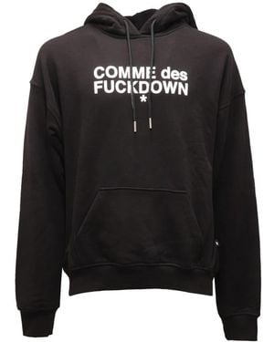 Comme Des Fuckdown Hoodies - Negro