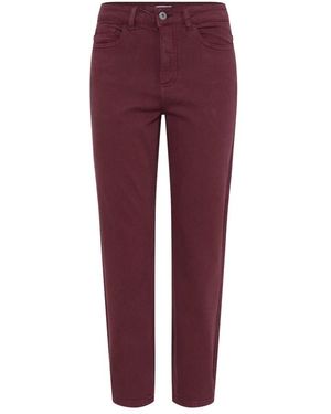 Ichi Slim-Fit Jeans - Rojo