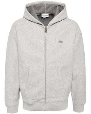 Lacoste Zip-Throughs - Grey