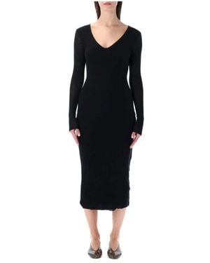 James Perse Midi Dresses - Black