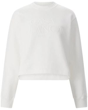 CASABLANCA Sweatshirts - Blanco