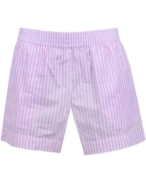 MC2 Saint Barth Casual Shorts - Purple