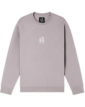 ARMANI EXCHANGE Sweatshirts - Purple