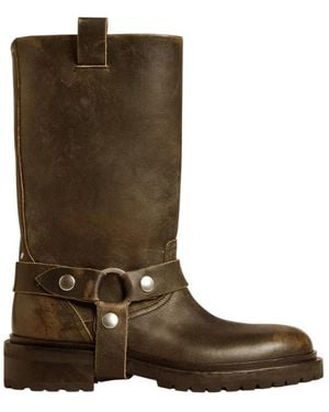 Golden Goose High Boots - Verde
