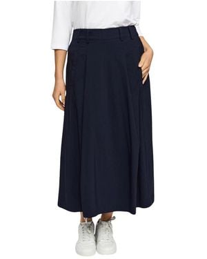 2-Biz Midi Skirts - Azul