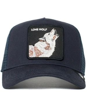 Goorin Bros Stilvolle Lone Wolf Mütze - Blau