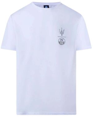 North Sails Girocollo T-Shirt - Blauw